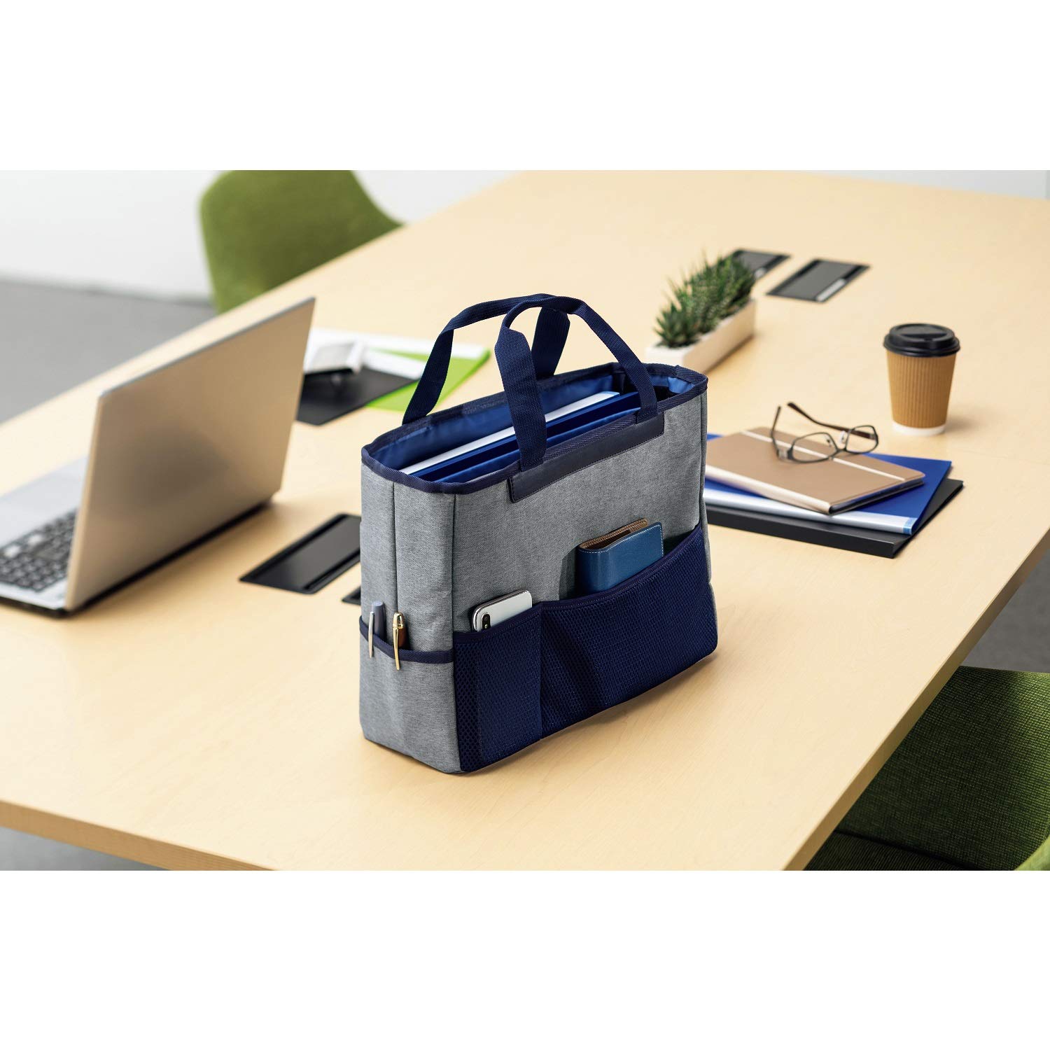 【特価商品】ライオン事務器 モバイル トートバッグ レビモ A4 ライトグレー Amazon | ライオン事務器 モバイル トートバッグ レビモ A4 ライト